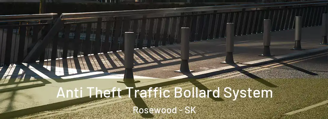  Anti Theft Traffic Bollard System Rosewood - SK