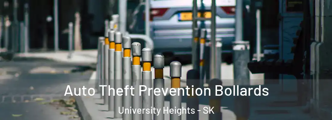  Auto Theft Prevention Bollards University Heights - SK