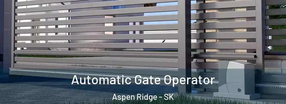  Automatic Gate Operator Aspen Ridge - SK