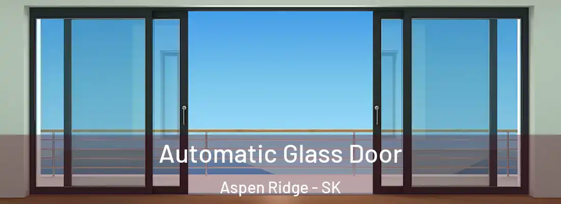 Automatic Glass Door Aspen Ridge - SK