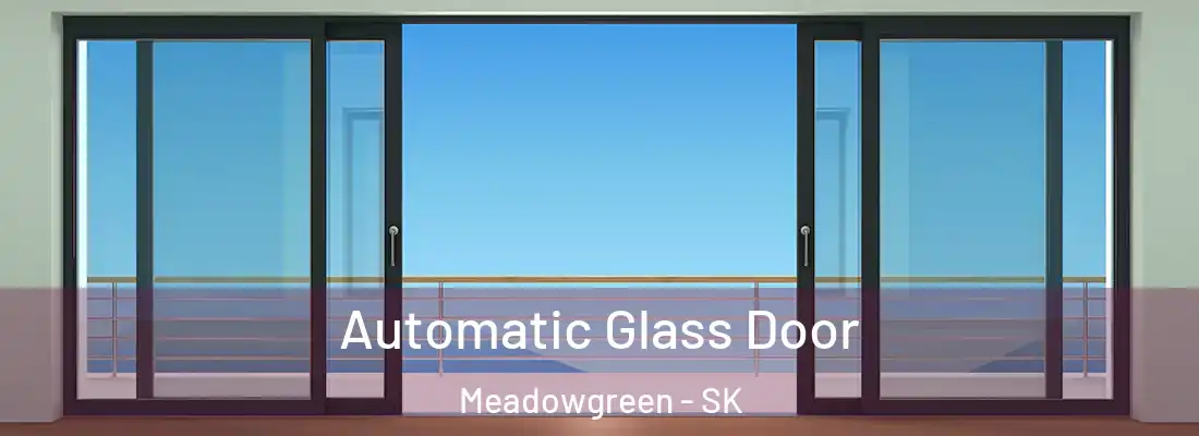  Automatic Glass Door Meadowgreen - SK