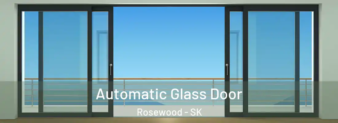  Automatic Glass Door Rosewood - SK