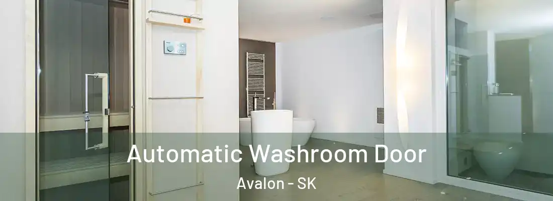  Automatic Washroom Door Avalon - SK