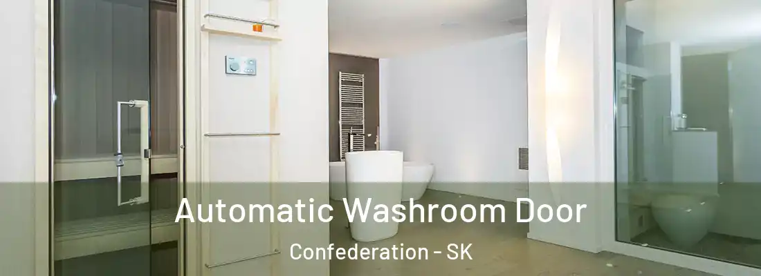  Automatic Washroom Door Confederation - SK