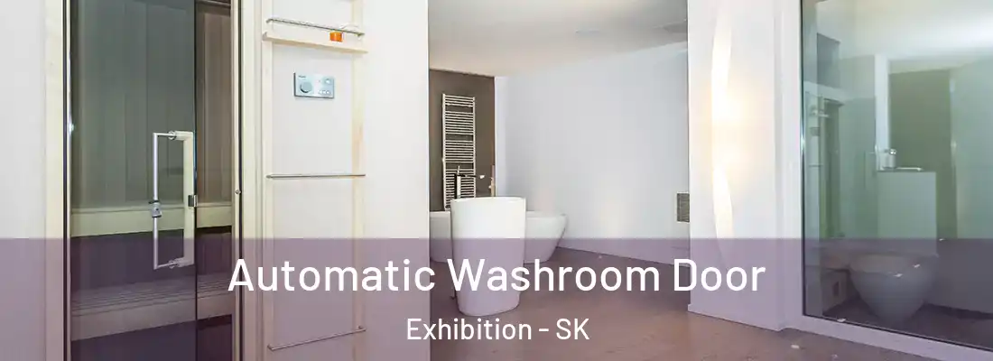  Automatic Washroom Door Exhibition - SK