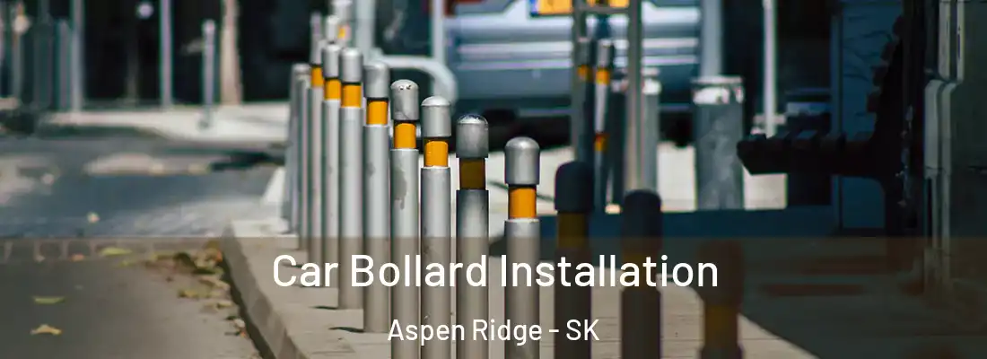  Car Bollard Installation Aspen Ridge - SK