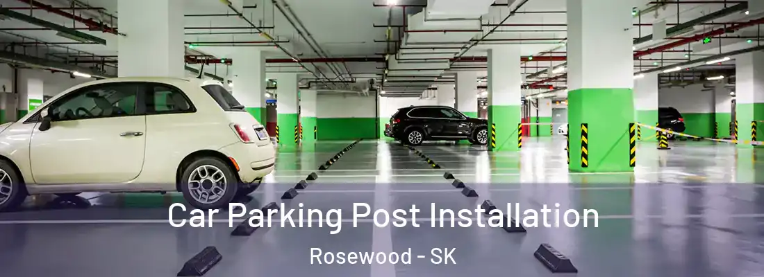  Car Parking Post Installation Rosewood - SK