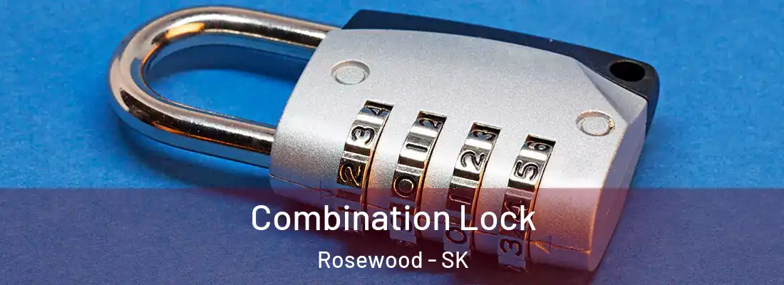  Combination Lock Rosewood - SK