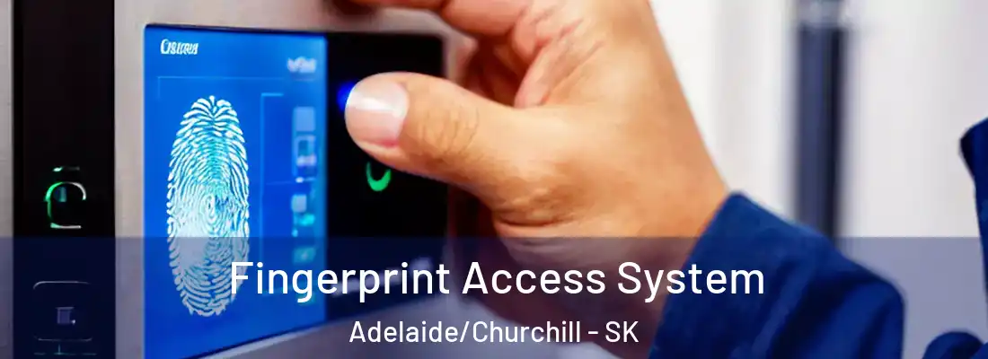  Fingerprint Access System Adelaide/Churchill - SK
