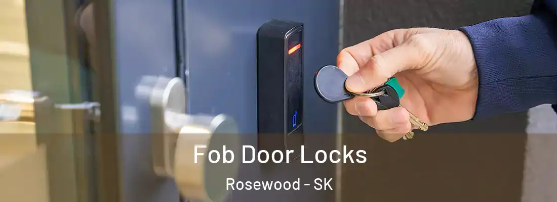  Fob Door Locks Rosewood - SK