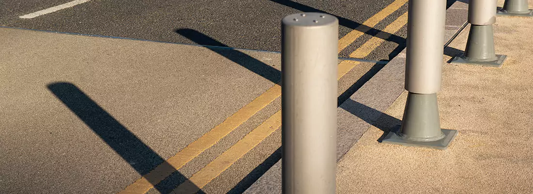 Custom Retractable Barrier Column Installations in Windermere Villas, SK