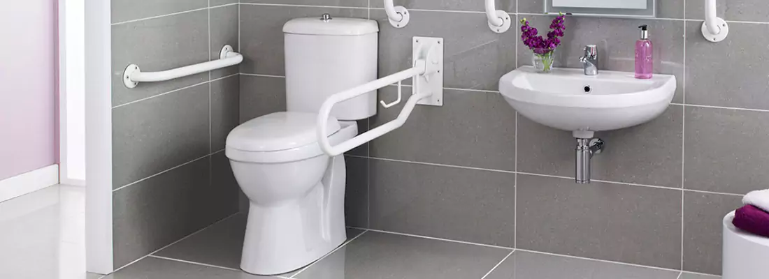 Modern Handicap Bathroom Solutions with Safety Features in Windermere Villas, SK