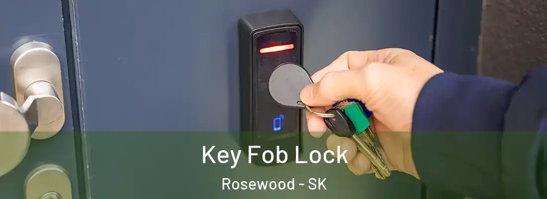  Key Fob Lock Rosewood - SK