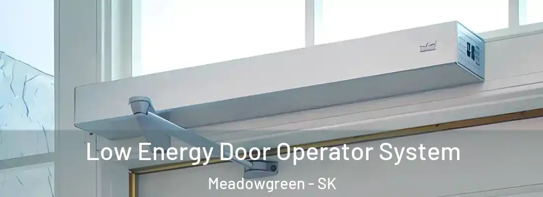  Low Energy Door Operator System Meadowgreen - SK