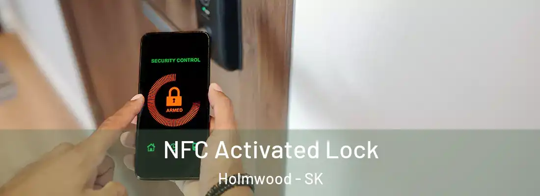  NFC Activated Lock Holmwood - SK