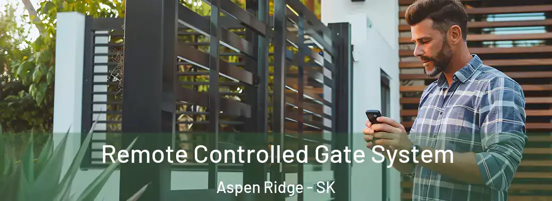  Remote Controlled Gate System Aspen Ridge - SK