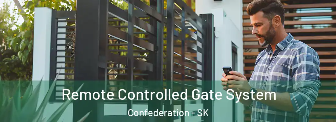  Remote Controlled Gate System Confederation - SK