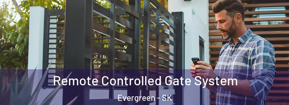  Remote Controlled Gate System Evergreen - SK
