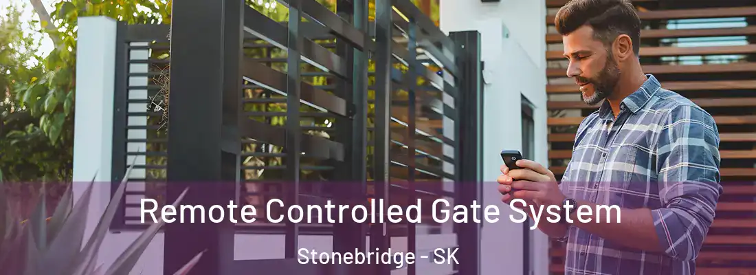  Remote Controlled Gate System Stonebridge - SK