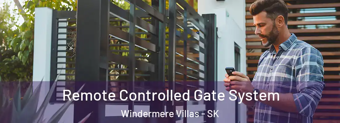 Remote Controlled Gate System Windermere Villas - SK