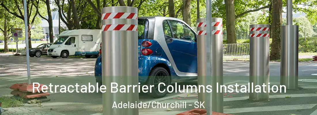  Retractable Barrier Columns Installation Adelaide/Churchill - SK