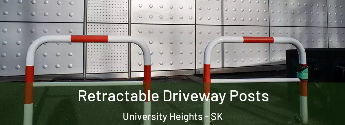  Retractable Driveway Posts University Heights - SK
