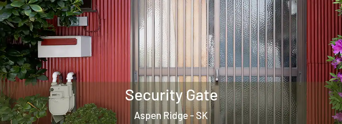  Security Gate Aspen Ridge - SK