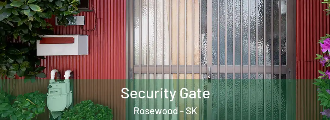  Security Gate Rosewood - SK