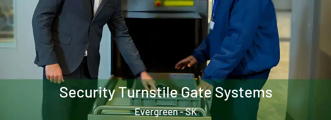  Security Turnstile Gate Systems Evergreen - SK