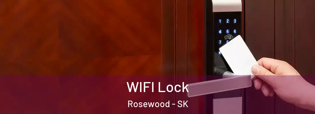  WIFI Lock Rosewood - SK