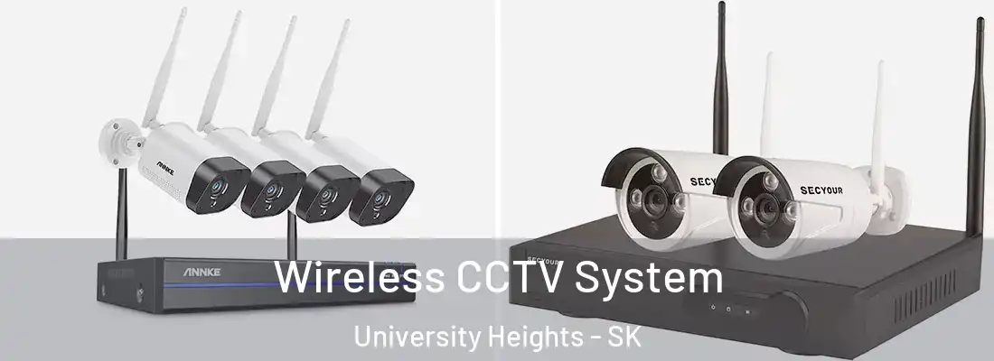  Wireless CCTV System University Heights - SK